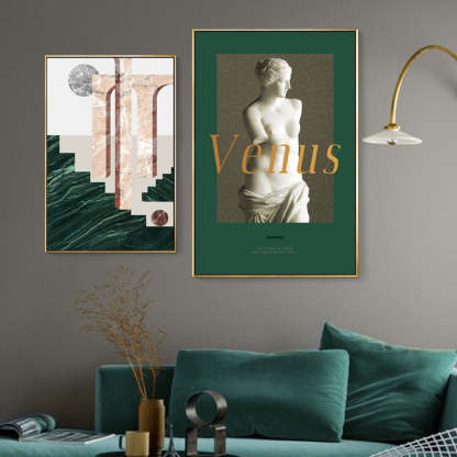 Vintage Venus - Canvas Wall Art Painting-Original Wall Arts