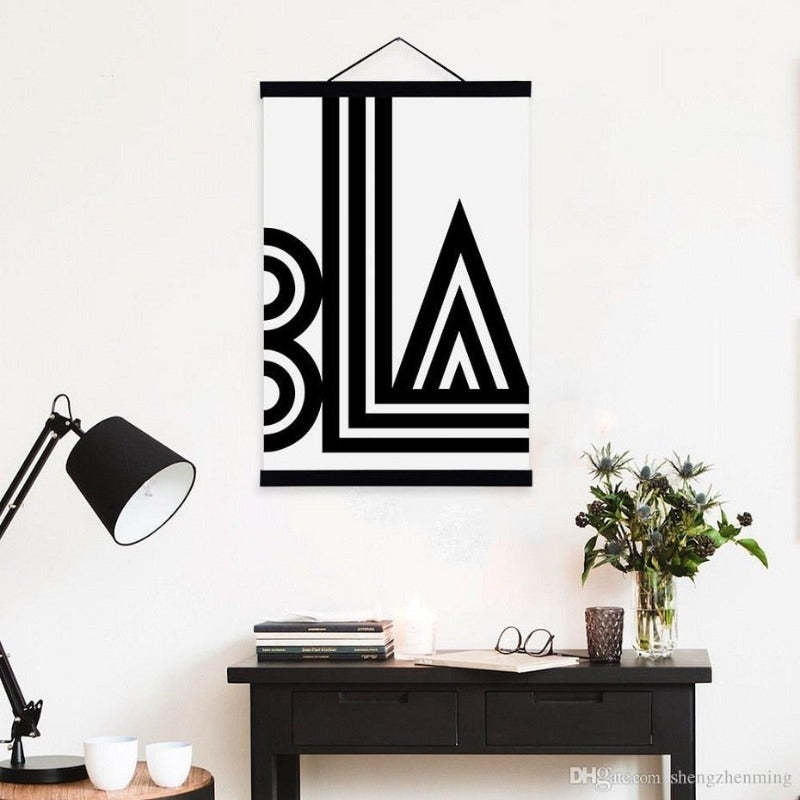 BLA Staring Eyes - Canvas Wall Art Painting-Original Wall Arts