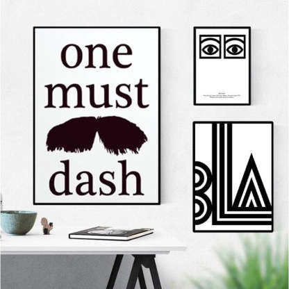 BLA Staring Eyes - Canvas Wall Art Painting-Original Wall Arts