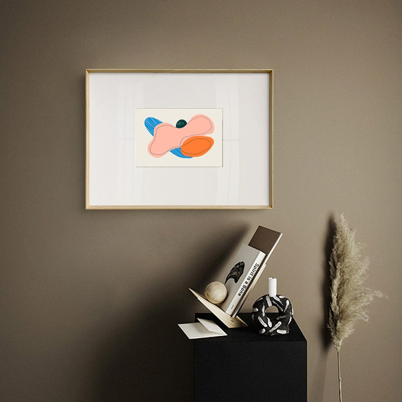 Modern Scandinavia Abstract Figure - Canvas Wall Art Painting-Original Wall Arts