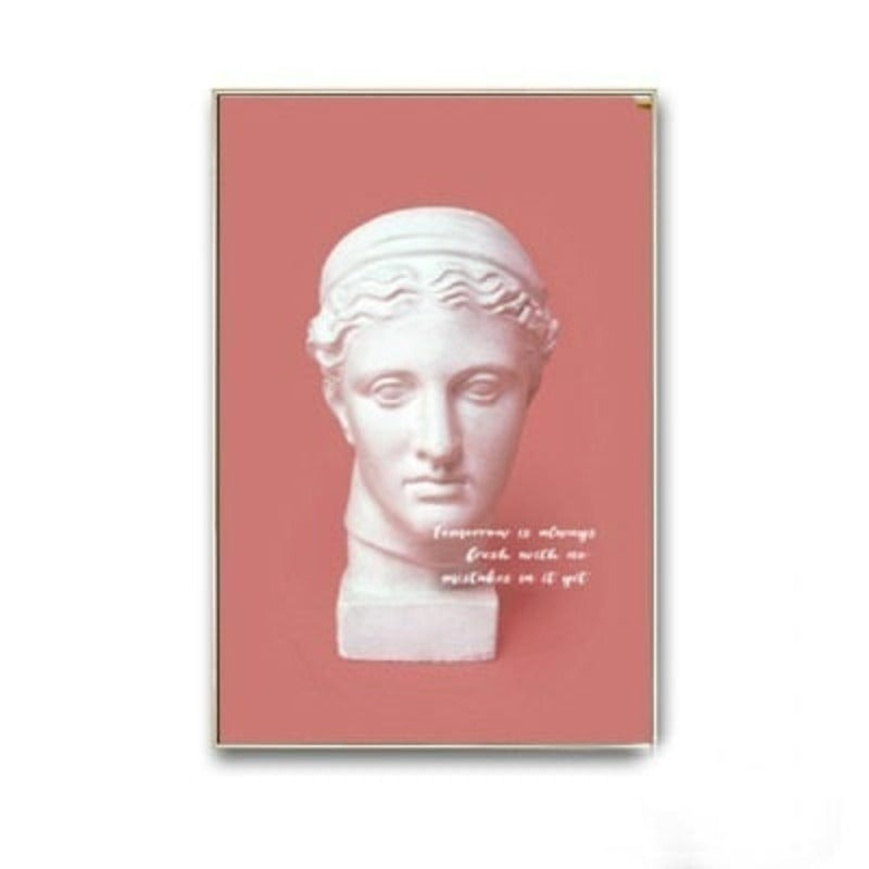 Nordic Abstract Line Character - Canvas Wall Art Painting