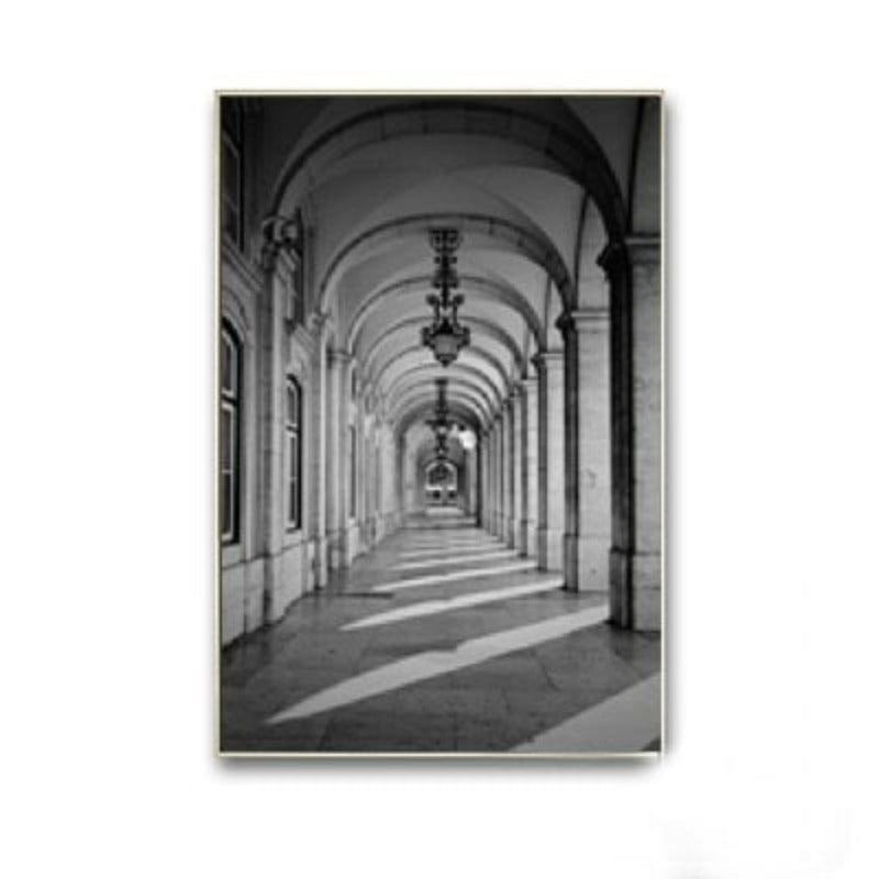 Nordic Abstract Line Character - Canvas Wall Art Painting