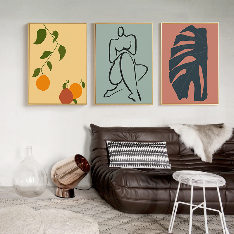 Scandinavia Abstract Still Life - Canvas Wall Art Painting-Original Wall Arts
