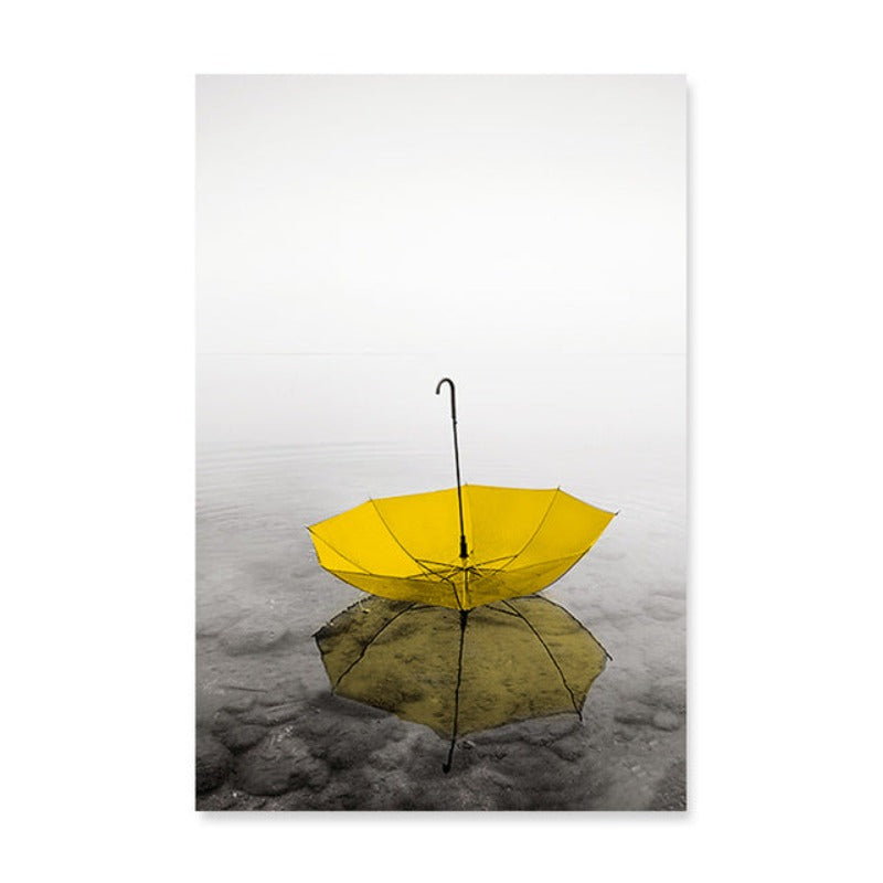 Moods Of Yellow - Canvas Wall Art Painting-Original Wall Arts