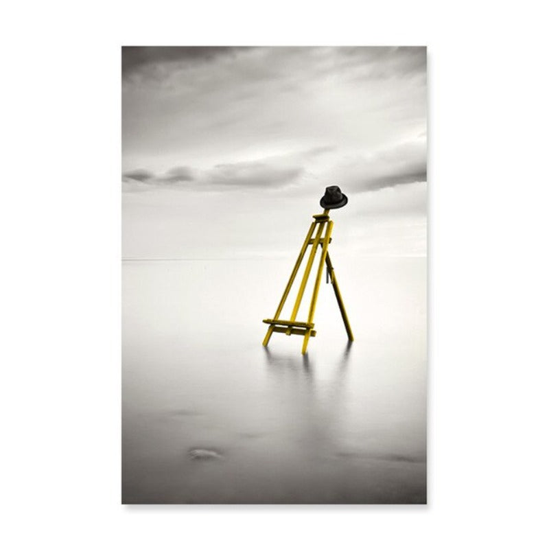 Moods Of Yellow - Canvas Wall Art Painting-Original Wall Arts