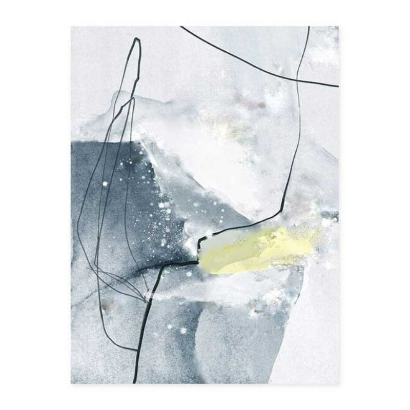 Nordic Marble - Canvas Wall Art Painting-Original Wall Arts