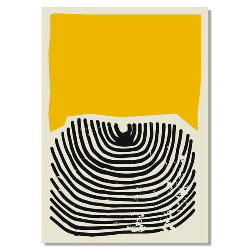 Multicolored Abstract Geometric Wall Art  - Canvas Wall Art Painting-Original Wall Arts