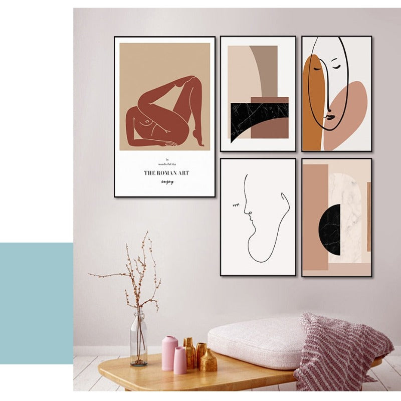 Scandinavian Way Of Life - Canvas Wall Art Painting-Original Wall Arts