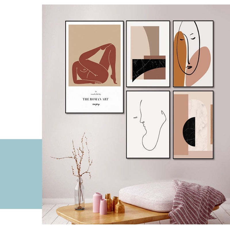 Scandinavian Way Of Life - Canvas Wall Art Painting-Original Wall Arts