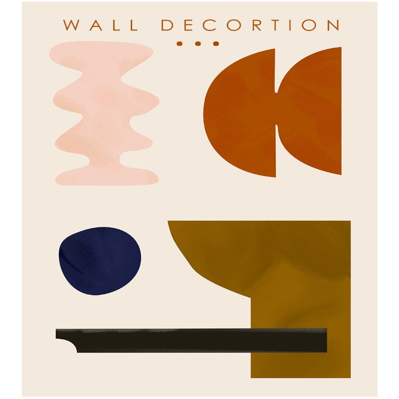 Abstract Scandinavia - Canvas Wall Art Painting-Original Wall Arts