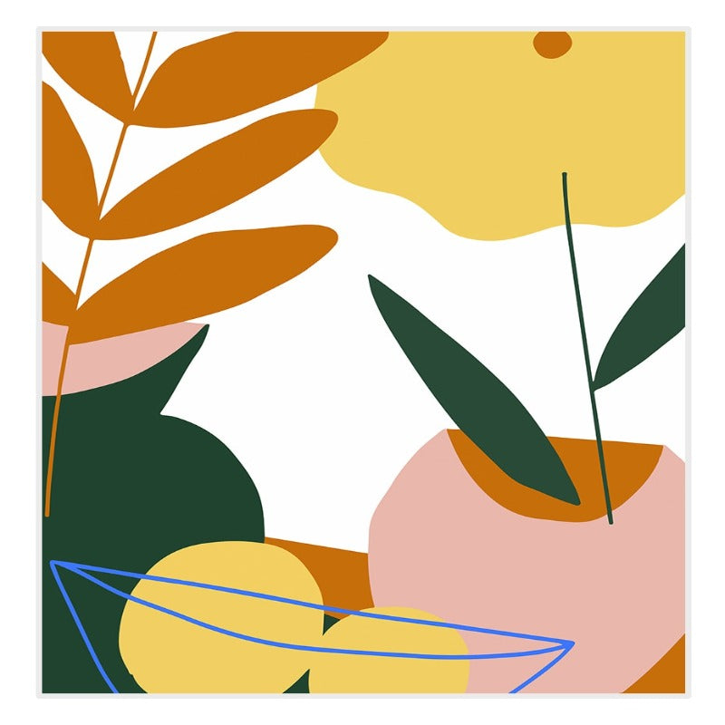 Abstract Scandinavia - Canvas Wall Art Painting-Original Wall Arts