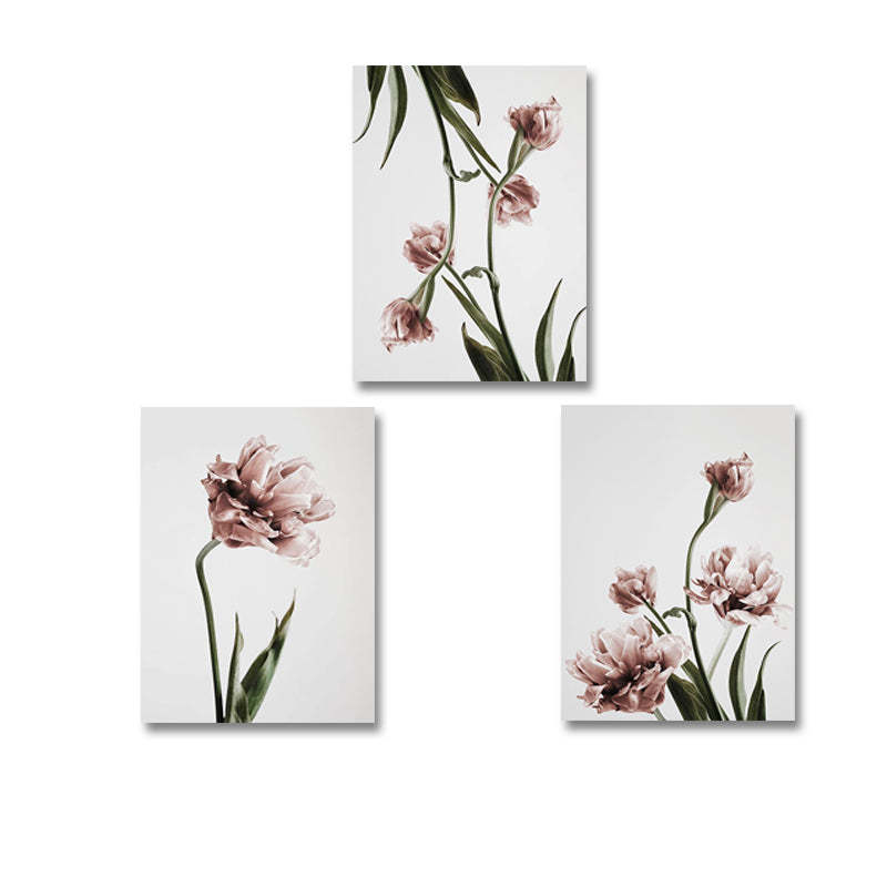 Modern Tulip Flower Prints Wall Art - Canvas Wall Art Painting-Original Wall Arts