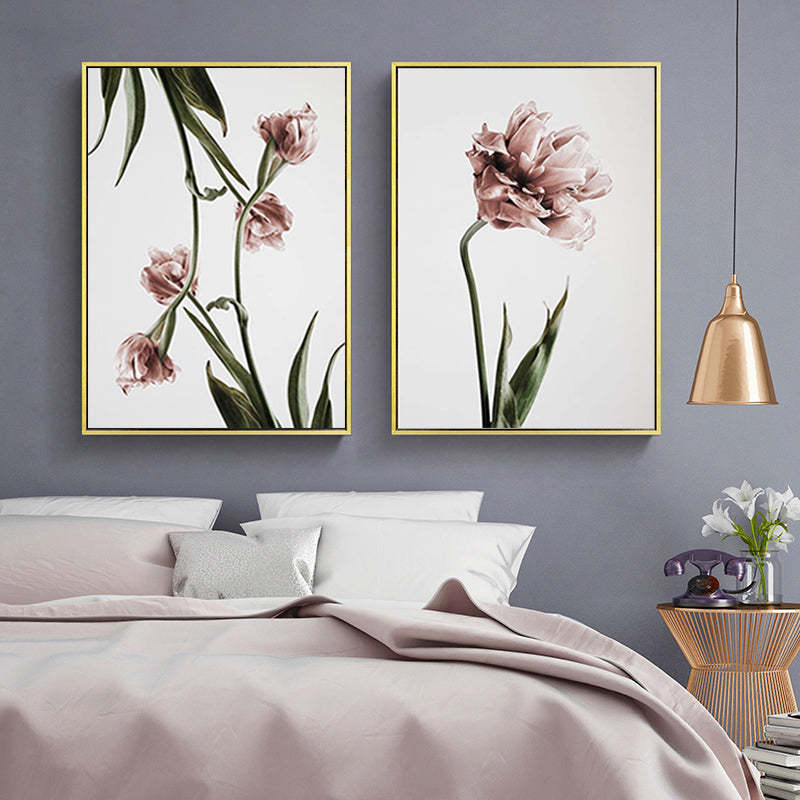 Modern Tulip Flower Prints Wall Art - Canvas Wall Art Painting-Original Wall Arts