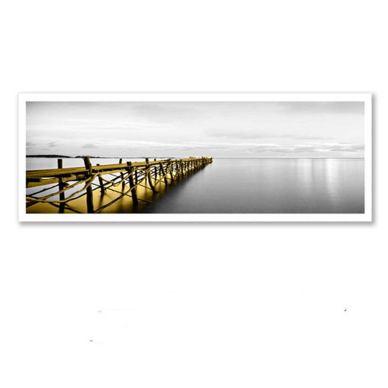 Lonely Evenings - Canvas Wall Art Painting-Original Wall Arts