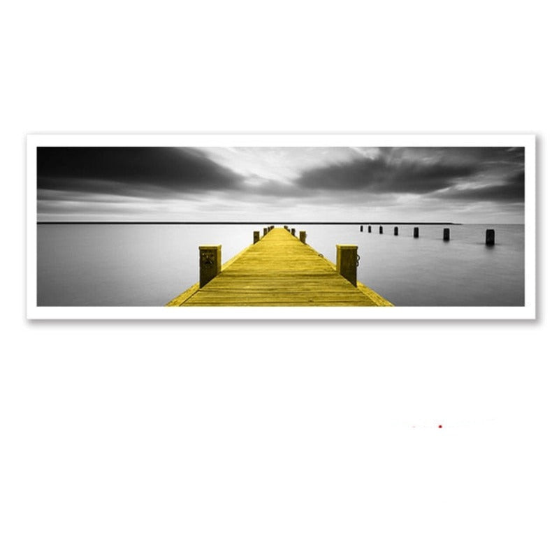 Lonely Evenings - Canvas Wall Art Painting-Original Wall Arts