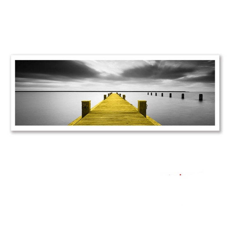 Lonely Evenings - Canvas Wall Art Painting-Original Wall Arts