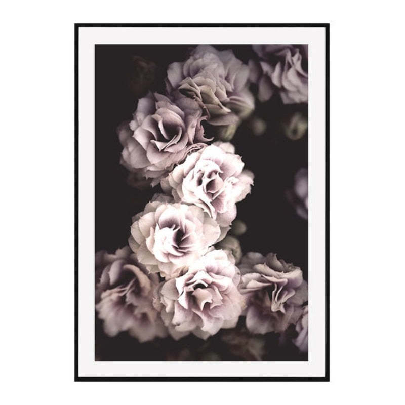 Pink Peony Floral Pictures Beauty Quotes - Canvas Wall Art Painting-Original Wall Arts