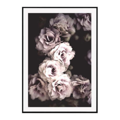 Pink Peony Floral Pictures Beauty Quotes - Canvas Wall Art Painting-Original Wall Arts