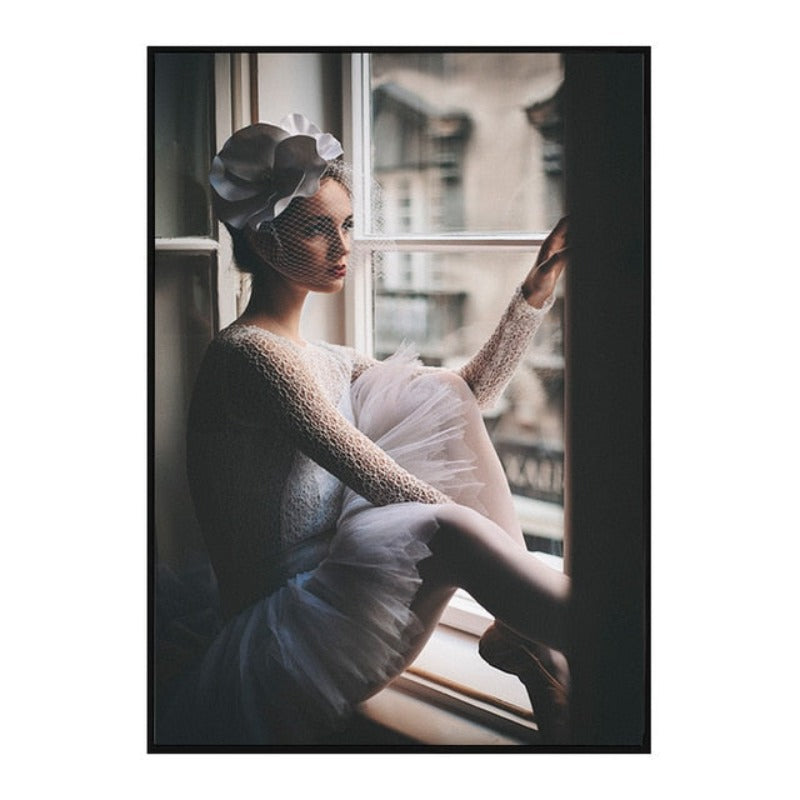 Pink Peony Floral Pictures Beauty Quotes - Canvas Wall Art Painting-Original Wall Arts