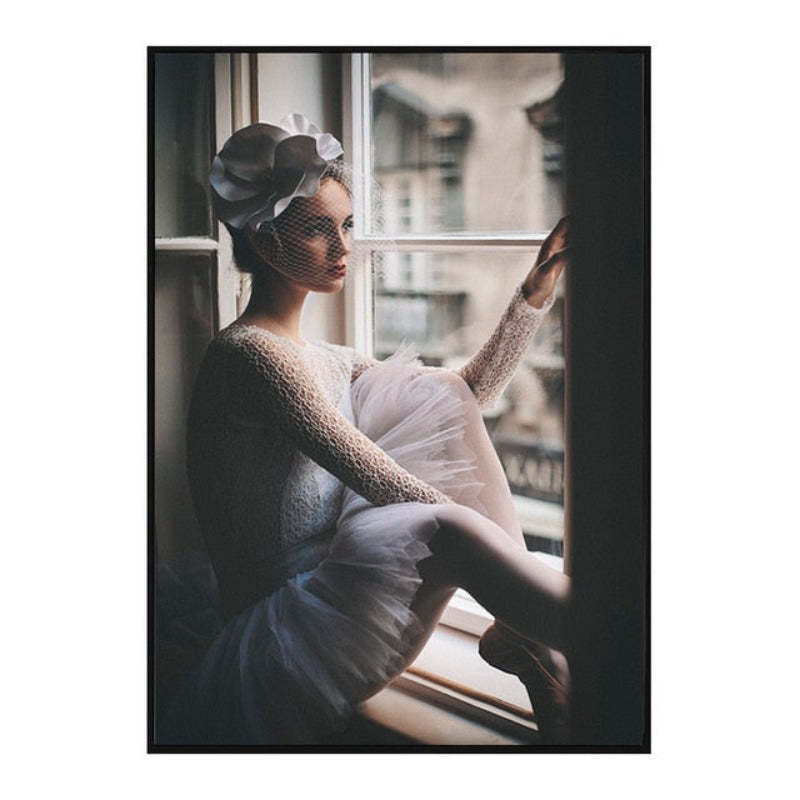 Pink Peony Floral Pictures Beauty Quotes - Canvas Wall Art Painting-Original Wall Arts