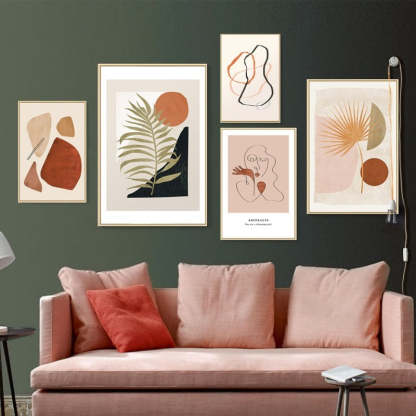 Boho Style Gallery - Canvas Wall Art Painting-Original Wall Arts