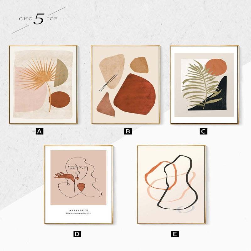 Boho Style Gallery - Canvas Wall Art Painting-Original Wall Arts