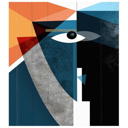 Eye On Goal - Canvas Wall Art Painting-Original Wall Arts