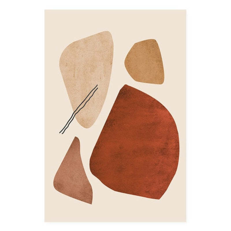 Boho Style Gallery - Canvas Wall Art Painting-Original Wall Arts