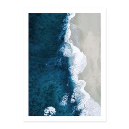 Nordic Sea Wave Scene Wall Art - Canvas Wall Art Painting-Original Wall Arts