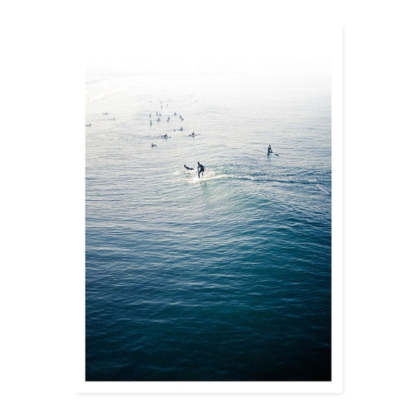 Nordic Sea Wave Scene Wall Art - Canvas Wall Art Painting-Original Wall Arts