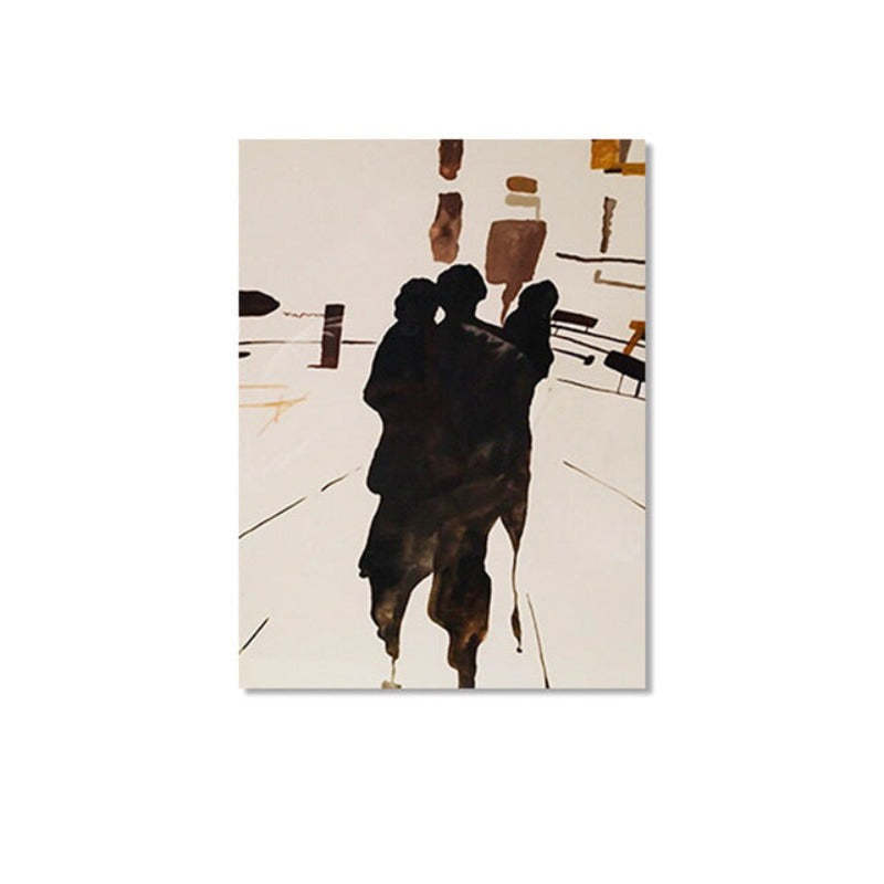 Shadows In City - Canvas Wall Art Painting-Original Wall Arts