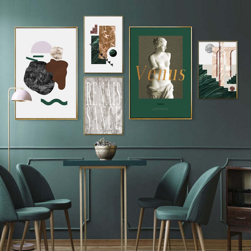 Vintage Venus - Canvas Wall Art Painting-Original Wall Arts