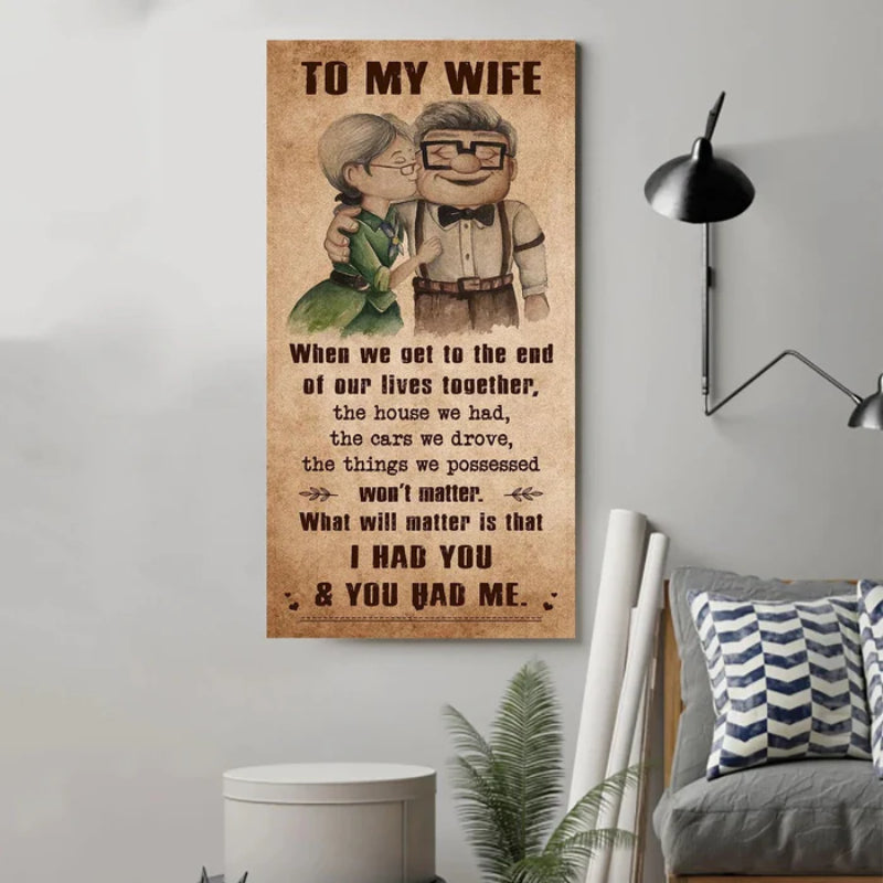 Personalized Anniversary Canvas Print