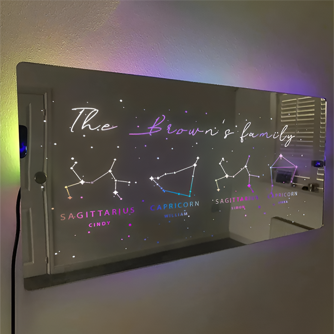 Zodiac Mirror Lamp