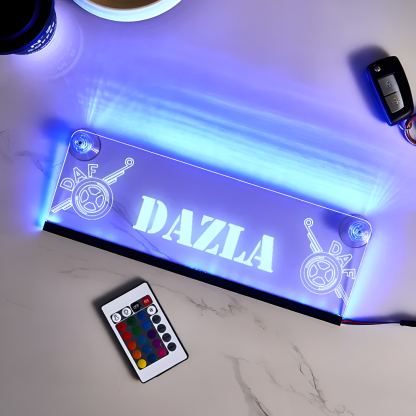 Custom LED Nameplate With RGB Lighting