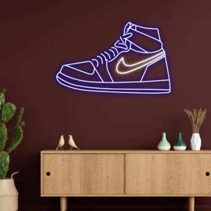 Athletic Shoe Neon Sign  Personalized Mirror S  