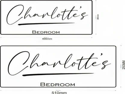 Personalized Handmade LED Illuminated Mirror Sign Light Up Bedroom Name Display  Personalized Mirror   