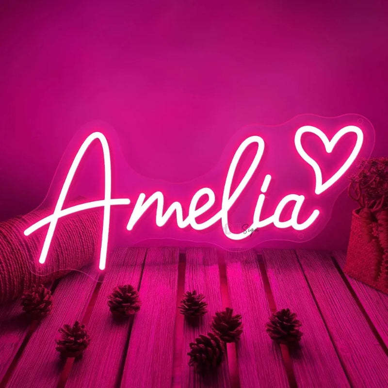 Personalized Name LED Sign  Personalized Mirror   