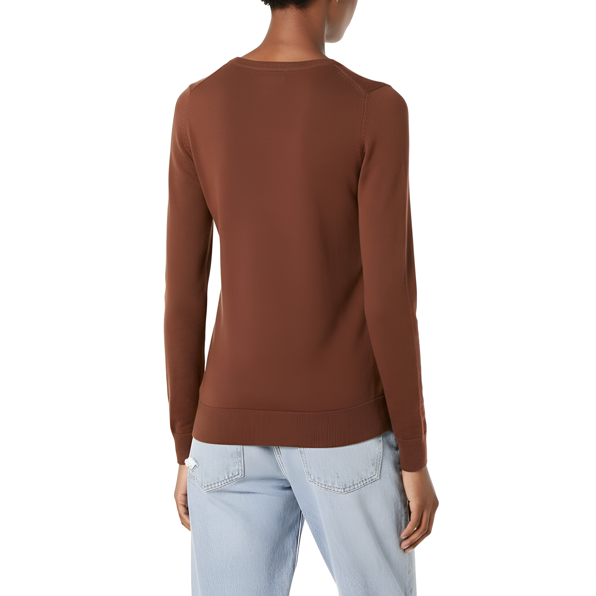 Long Sleeve Lightweight Pullover Sweater