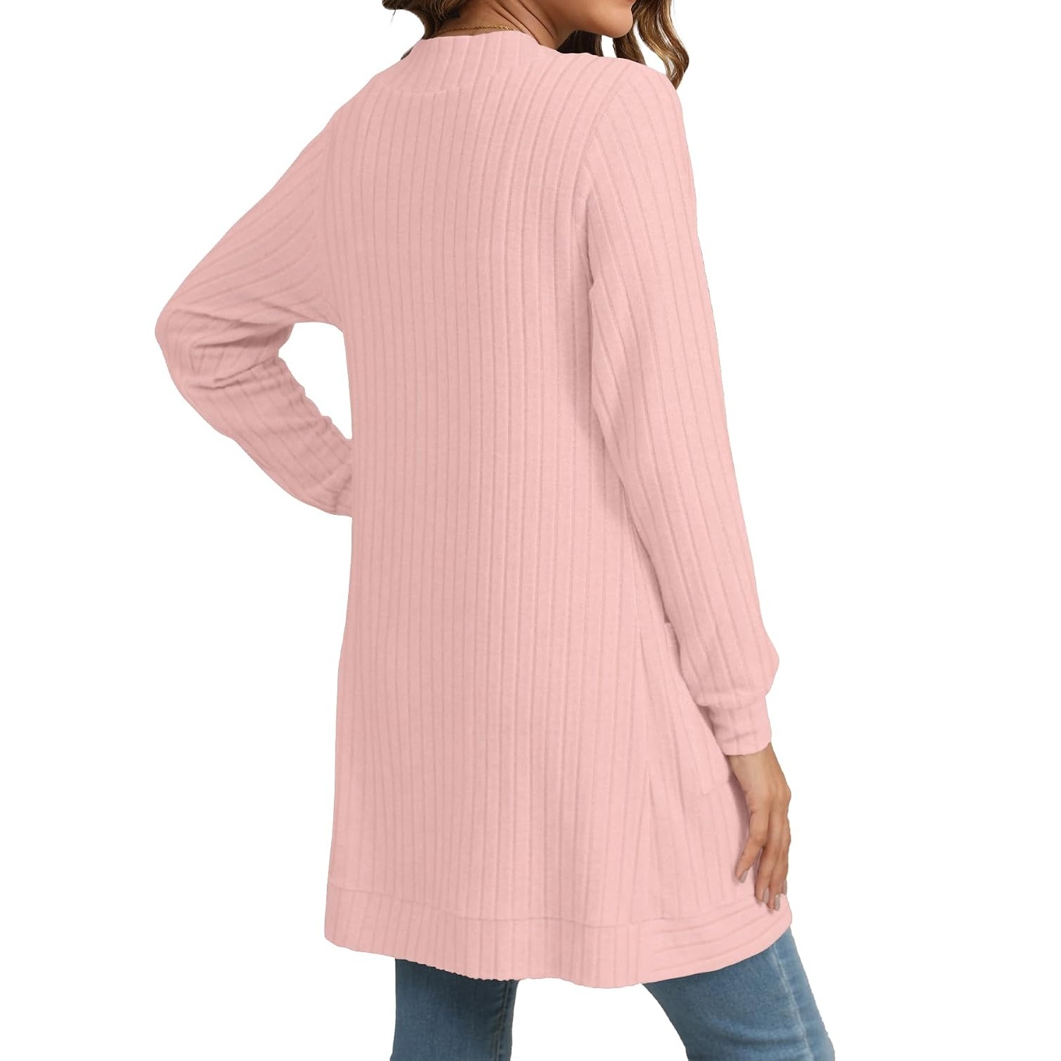 Soft Loose Fit Cardigan With Pockets For Women