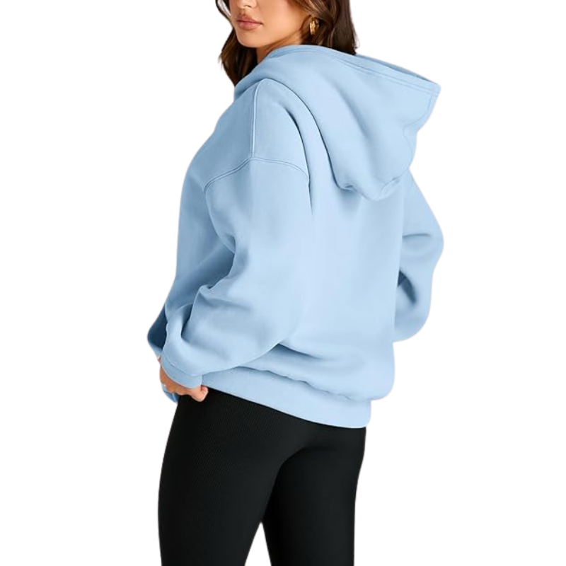 Oversized Fleece Hoodie For Womens