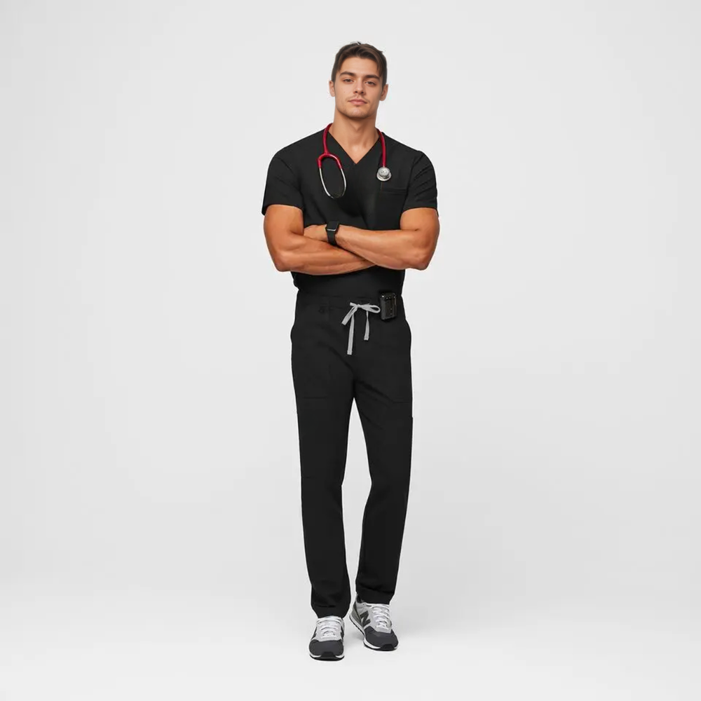 Comfortable Cargo Scrub Pants