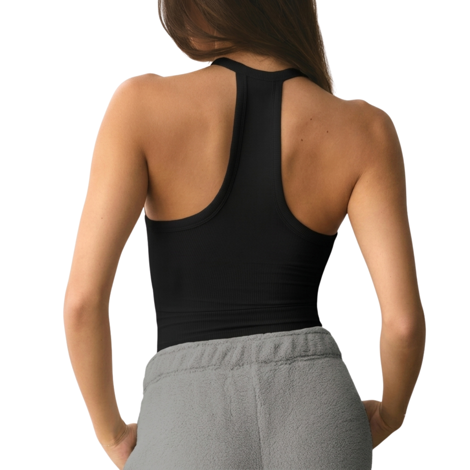 Fitted Basic Cami Tank Top For Women