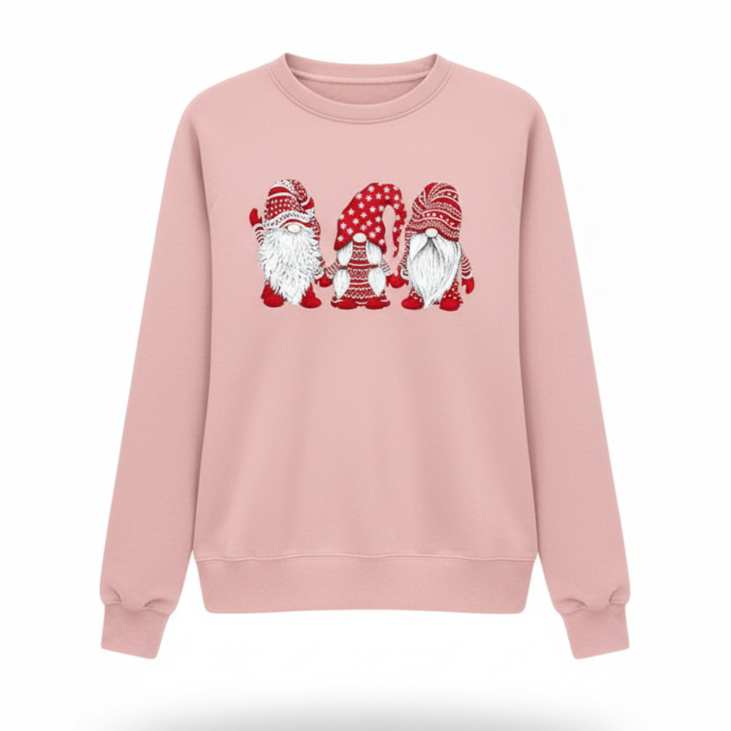 Gnomes Santa Ugly Christmas Sweater For Women
