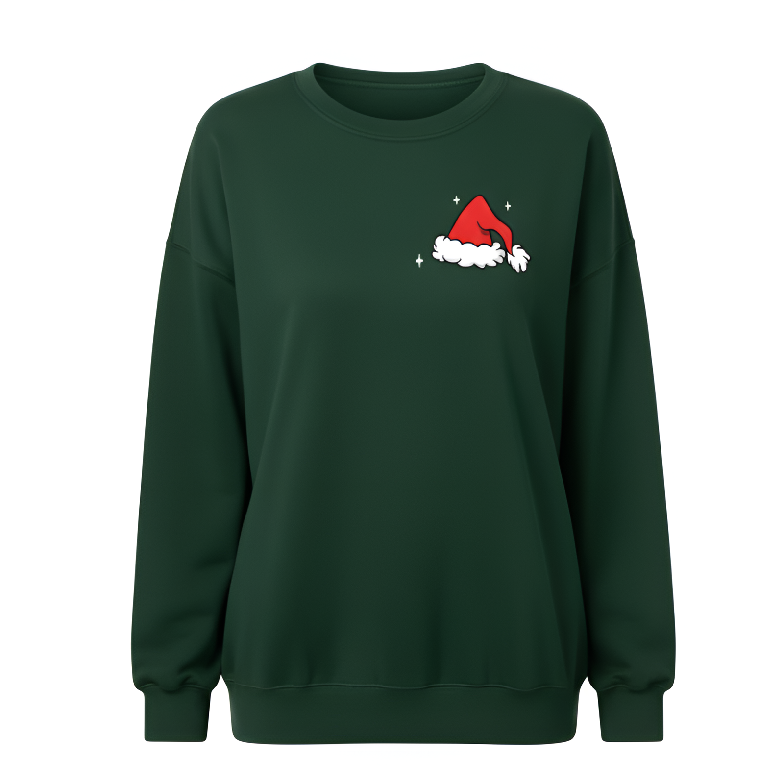 Long Sleeve Graphic Ugly Christmas Sweater For Women