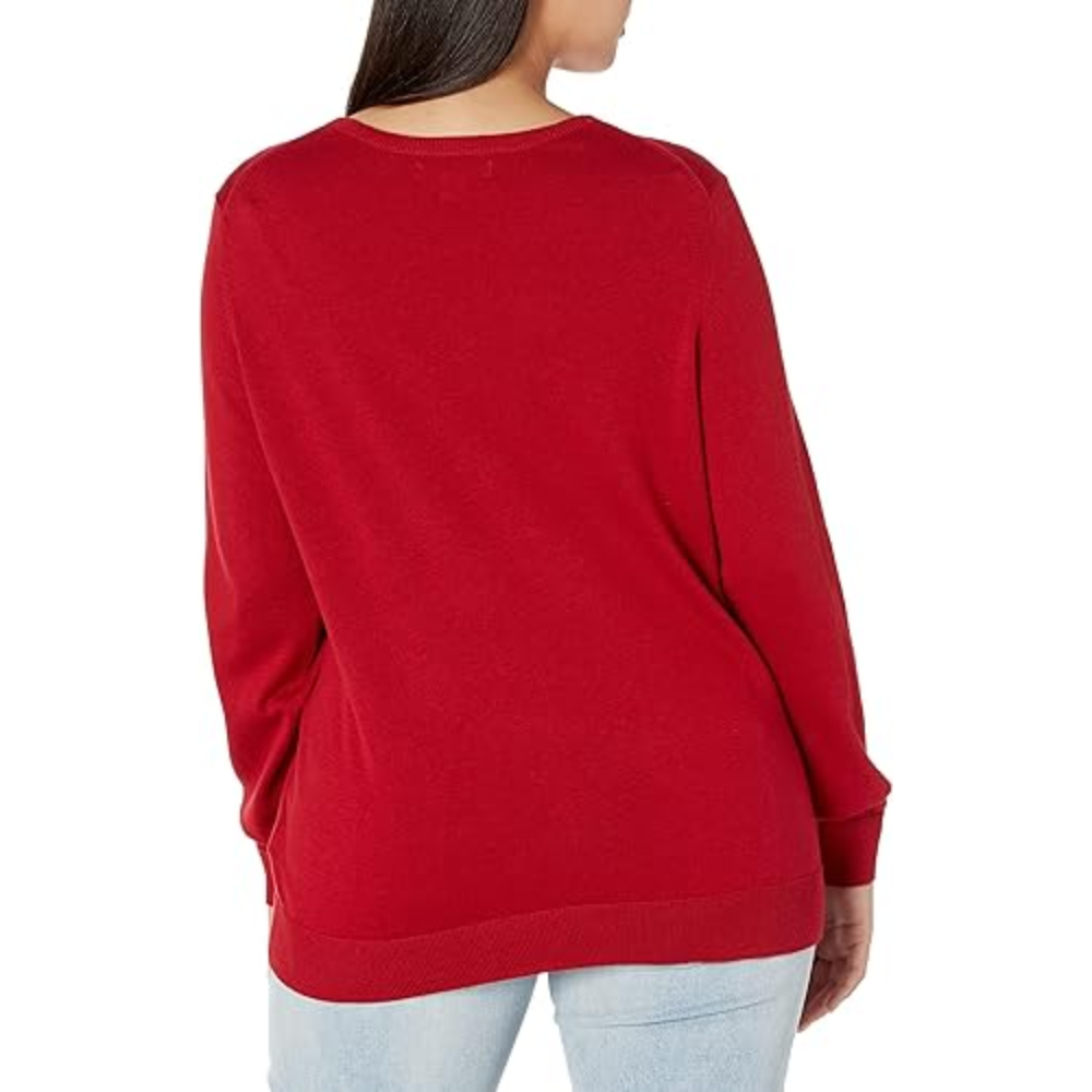 Women's Long-Sleeve Lightweight Crewneck Sweater