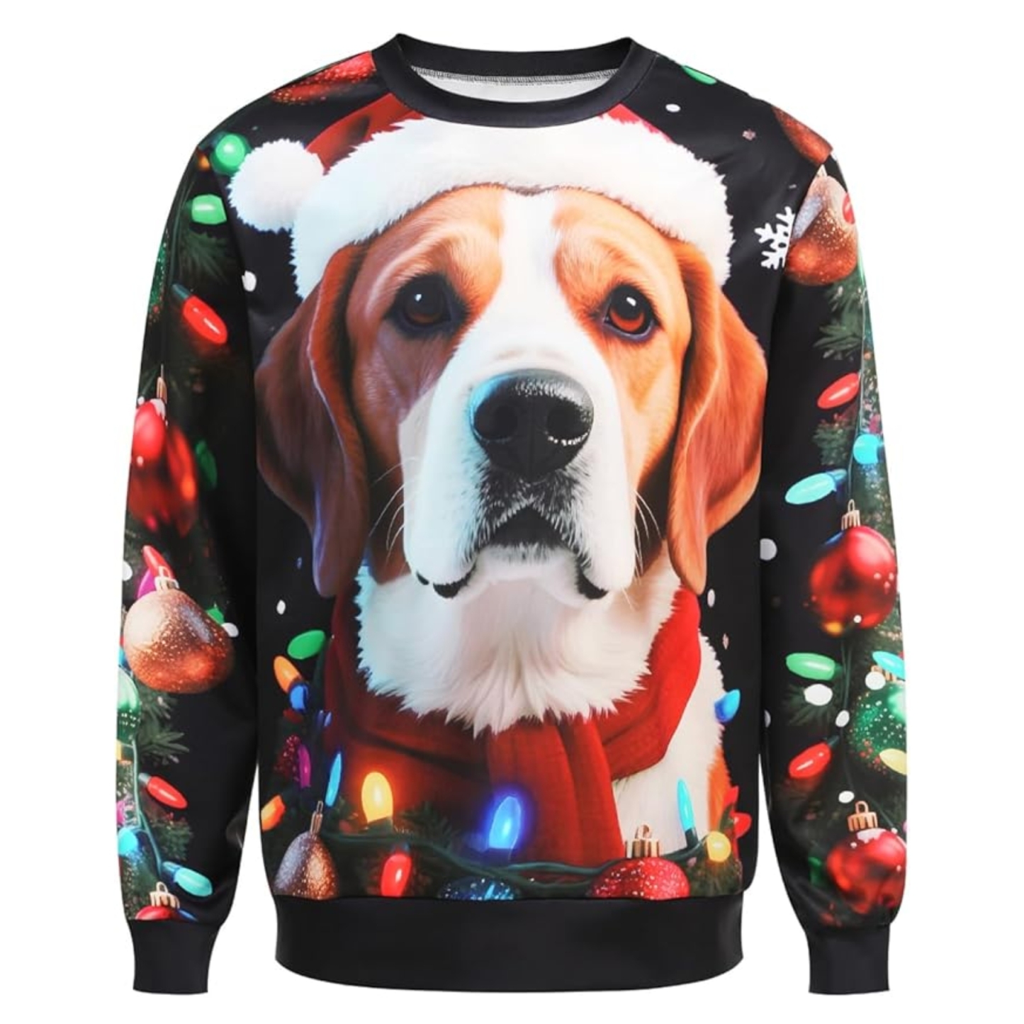 Funny 3D Print Christmas Ugly Sweater For Men And Women
