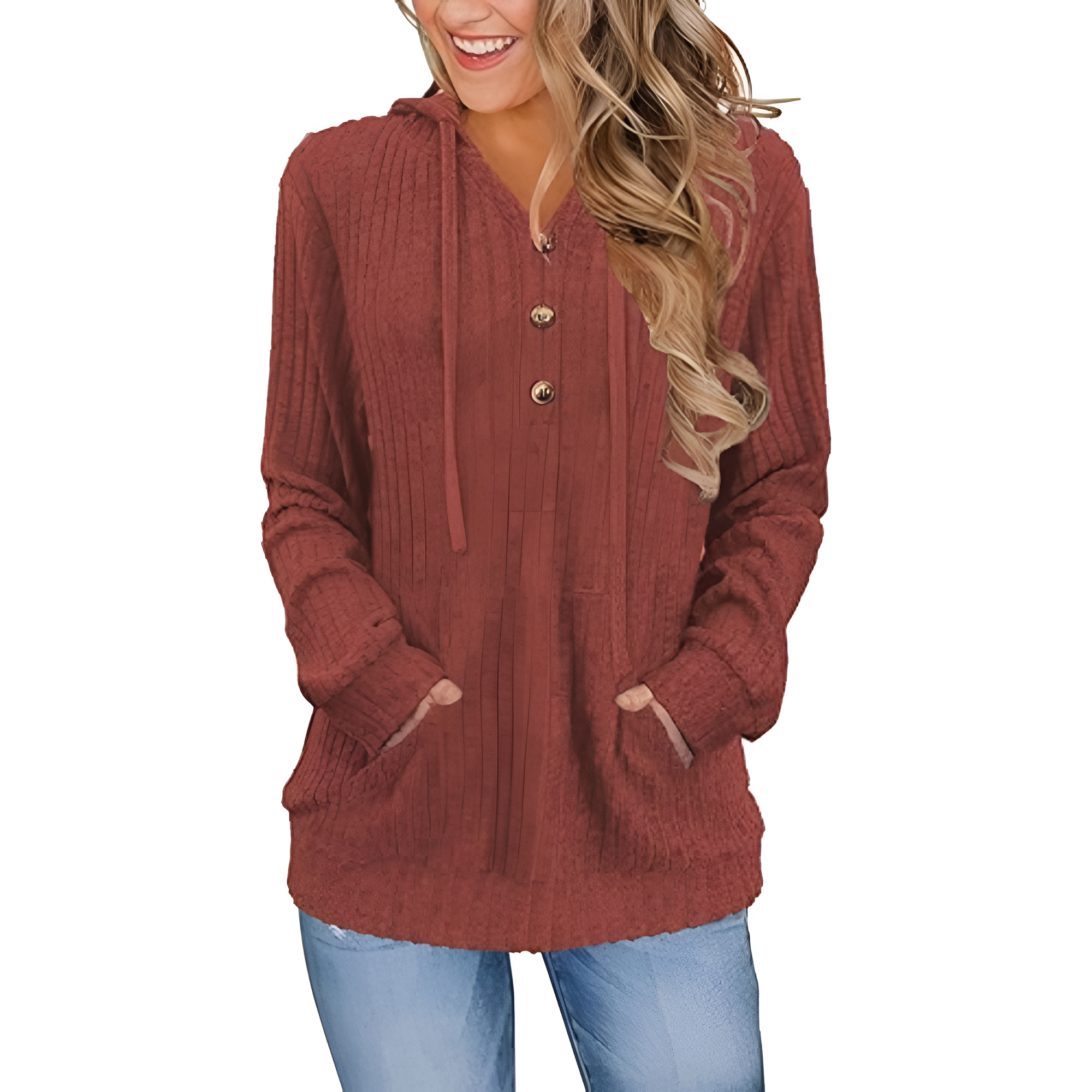 Casual Long Sleeve Pullover Hoodies For Fall And Winter For Women