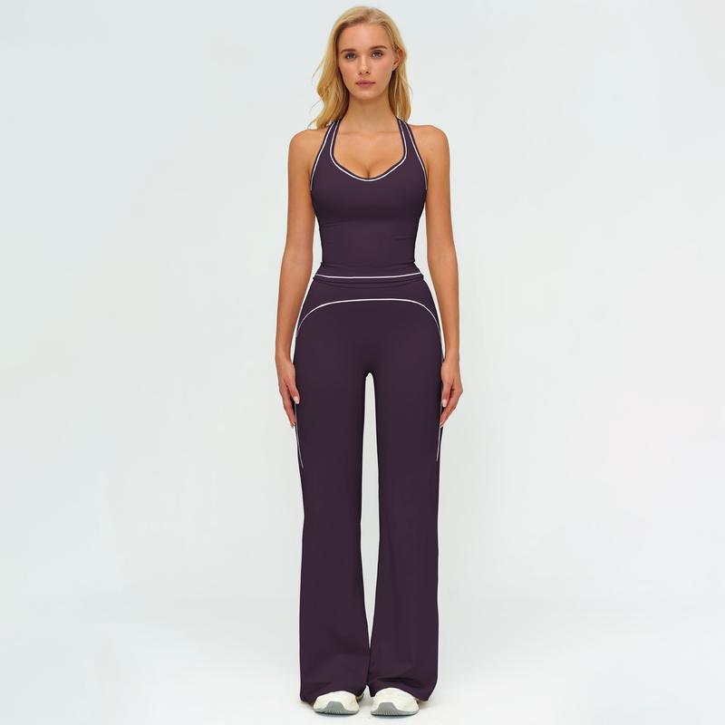 Two Piece Sporty Tracksuit Set For Women