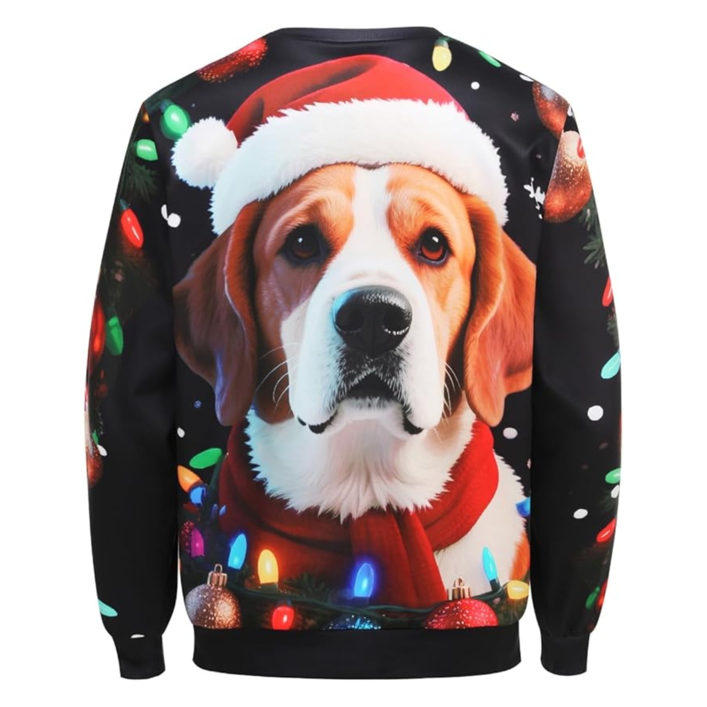 Funny 3D Print Christmas Ugly Sweater For Men And Women